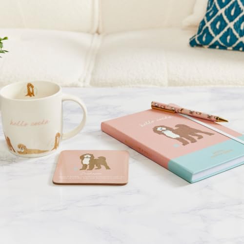 Coffret cadeau de papeterie avec chiens Cockapoo pour organiser vos moments scriptés - 4