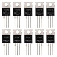 BOJACK IRF840 MOSFET Transistoren IRF840N 8 A 500 V N-Kanal Leistungs MOSFET TO-220AB (Packung mit 10 Stück)
