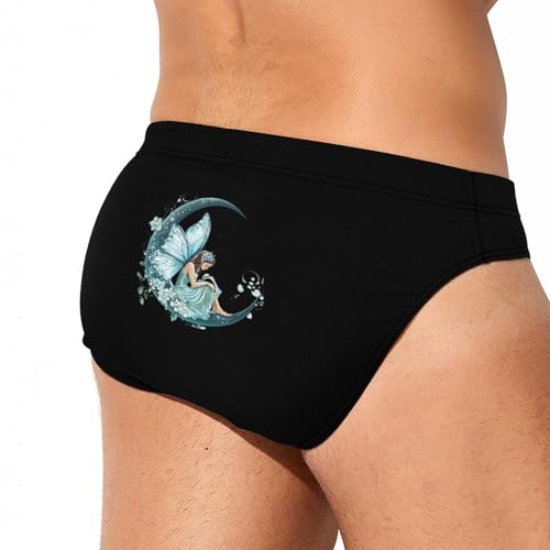 Elf Women Mens Swim Briefs Quick Dry Swim Trunk Bikini Underwear Swimsuit3