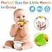 MOONTOY 12pcs Baby Rattles for Babies 0-6 Months Teething Toys 3-6 Months, Newborn Infant Teethers Baby Toys 6-12 Months, Montessori Baby Easter Basket Stuffers Gifts 1 2 3 4 5 6 7 9 10 Month Boy Girl