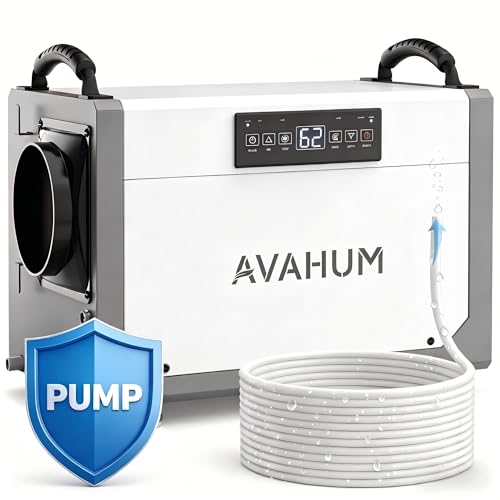 Commercial Crawl Space Dehumidifier with Pump
