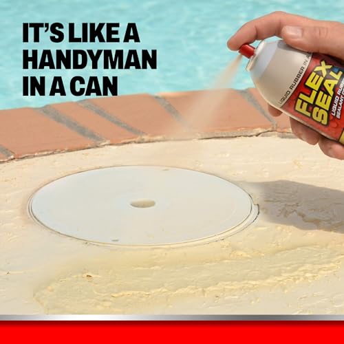 Image of Flex Seal, 14 oz, 2-Pack, Almond, Stop Leaks Instantly, Waterproof Rubber Spray On Sealant Coating, Perfect for Gutters, Wood, RV, Campers, Roof Repair, Skylights, Windows, and More