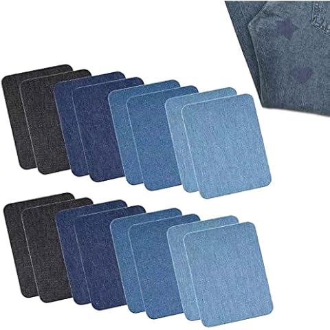 Parches Termoadhesivos Vaquero, 16 Piezas Cover