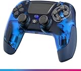 [PLUG-AND-PLAY] Notre manette PS4 Revolt est conçue pour une utilisation simple et rapide. Il vous suffit de brancher la manette à votre console et elle sera automatiquement reconnue. Compatible avec la PS4, PS4 Pro, PS4 Slim, PC et smartphones, la manette est fournie avec un câble de charge Type-C de 1,5 m