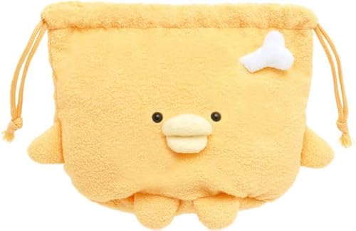 サンエックス チキップダンサーズ  ぬいぐるみ巾着 ほねチキン CA31901