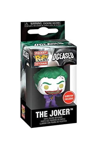 Zombie Joker Funko DCeased Bloody porte-clés de poche cadeau idéal pour geek