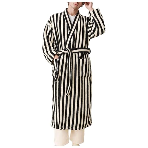 Pyjama homme velours contre le froid hivernal avec doublure polaire