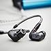 Sennheiser Consumer Audio IE 200 In-Ear Audiophile Headphones - TrueResponse Transducers for Neutral Sound, Impactful Bass, Detachable Braided Cable with Flexible Ear Hooks - Black