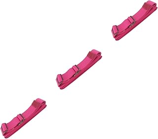 Sosoport 3pcs Stretch Strap for Yoga Pilates Auxiliary Equipment Yoga Rope Yoga Tension Strap Yoga Auxiliary Strap yoga strap stretch belt elastic band to stretch fitness Auxiliary supplies