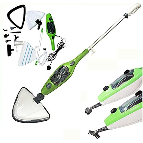 Lift-Off Pet Steam Mop, 10-in-1 Hot Steam Cleaner, for Tile, Bathroom, Hard Wood Floor Cleaner, Detachable Handheld Steamer, Chemical Free Cover
