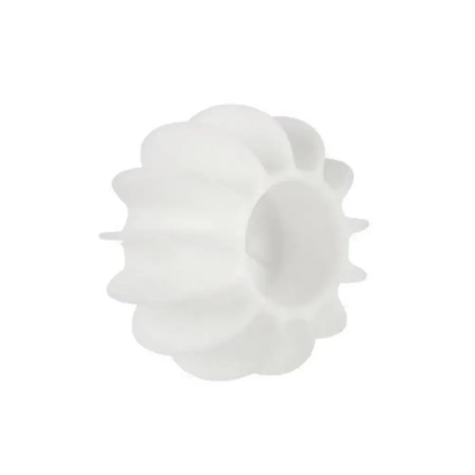 Tumble Dryer Balls, 12 Pack Multicolor Reusable Laundry Ball Clothes Hair r Washer Catcher(White)