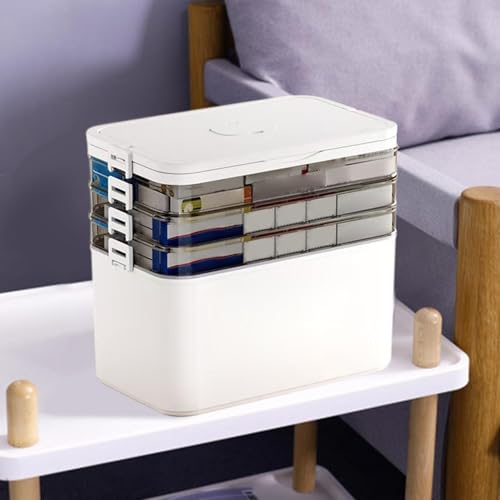 Étui de support de pilules multiples et boîte de rangement médecine portable