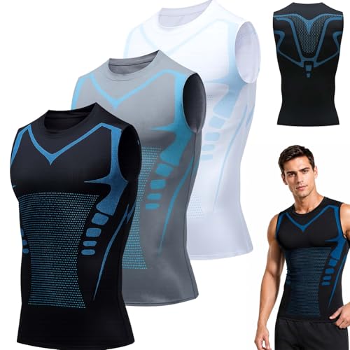 Gilet de compression homme Leyof V Boost V2 sous vos vêtements pour le sport et le bureau