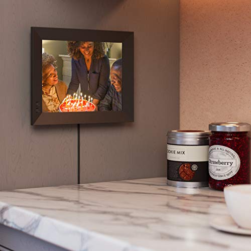 Nixplay 2K Smart Digital Picture Frame 9.7 Inch, Share Moments Instantly via App or E-Mail