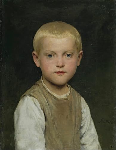 Impression Sur Toile Albert Anker Qualité Musée Peinture Moderne