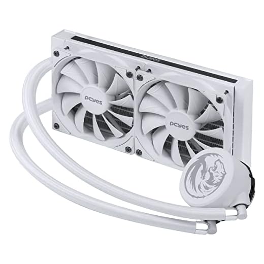 WATER COOLER SANGUE FRIO 2 WHITE 240MM (INTEL/AMD) - MANGUEIRAS DE NYLON - TDP 250W - PSF2240H40WHSL - PCYES
