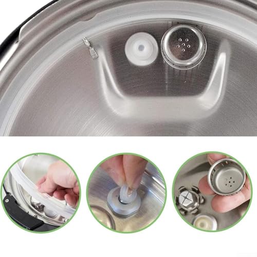 El juego de piezas de repuesto todo en uno para ollas a presión eléctrico cuenta con una colección completa de 11 artículos esenciales - imagen 7