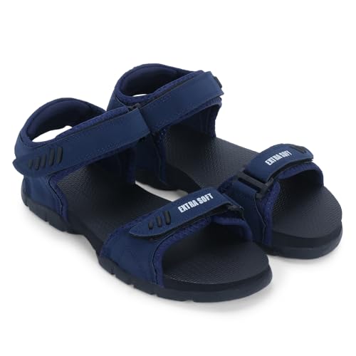 Image of DOCTOR EXTRA SOFT Men's Classic Athletic & Outdoor Casual Sandals /Floaters With Adjustable Cushion Strap For Adult|Comfortable & Lightweight|Stylish & Anti-Skid|Everyday Use For Gents & Boys D-301