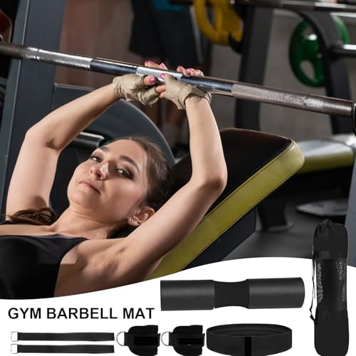 Protège barre pour squats et hip thrusts avec coussin anti-dérapant