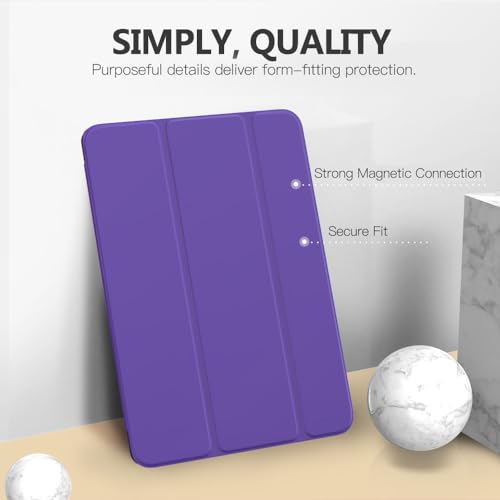Image of Moko Smart Case for iPad 9th / 8th / 7th Gen Case 10.2 Inch, Dark Purple
