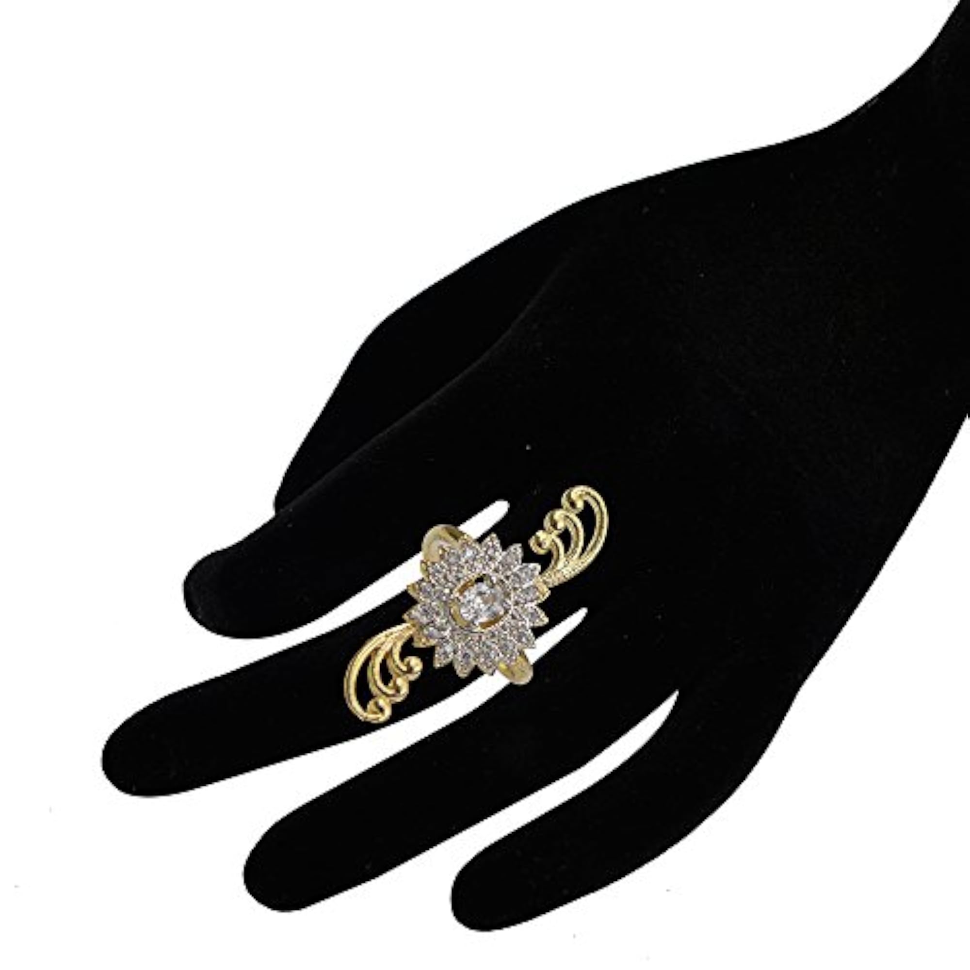 Adjustable American Diamond Rings