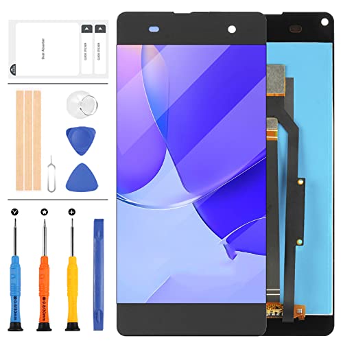 LADYSON Kit de réparation d'écran tactile LCD pour Sony Xperia XA F3113 F3111 F3115 Noir