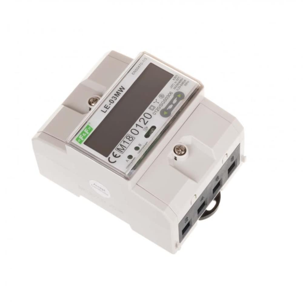 3-Phasen Stromzähler MID Drehstromzähler Zähler LCD Strom