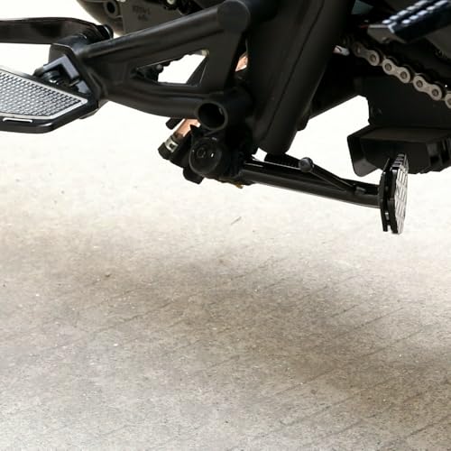 Image of Motorcycle Kickstand Fit For Rebel300 Rebel500 CMX300 CMX500 2021 2022 2023 2024 FootSide Enlarge Plate Rebel CMX 300 500 Side Stand sideStand Accessories(Black)