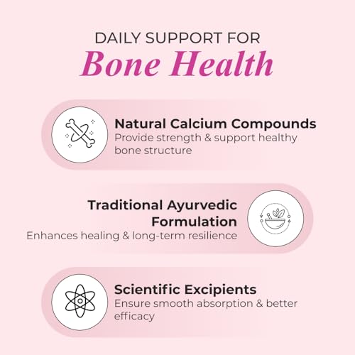 Image of NUTRELA Bone Health Natural Calcium Supplement for Men & Women | Supports Bone Density, Joint Health, and Muscle Strength | Pack of 2