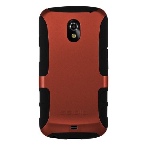 Seidio CSK3SSGNL-GR DILEX Case for use with Samsung Galaxy Nexus - Garnet Red