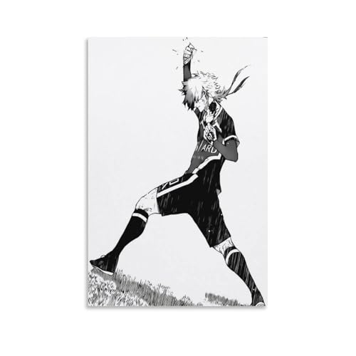 Generisch Blue Lock Anime-Poster auf Leinwand (46), Wandkunst, Bild,...