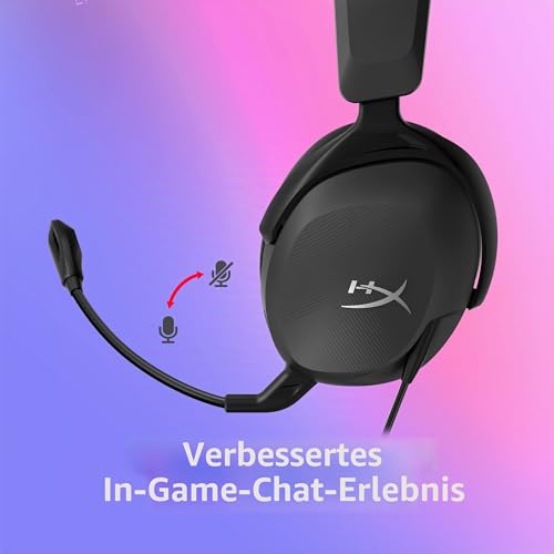 HyperX Cloud Stinger 2 Core Gaming-Headset für PC, Over-Ear Kopfhörer mit Mikrofon, DTS Headphone:X Spatial Audio, Leichtes Design… – Ansicht 6