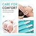 Earwax Removal Adhesive Swabs, Reusable Earwax Removal Adhesive Swabs for Adult Spiral Ear Wax Removal Ear Scoop Earwax Remover Tool with Dust Cover Packaging (Large*2Set)