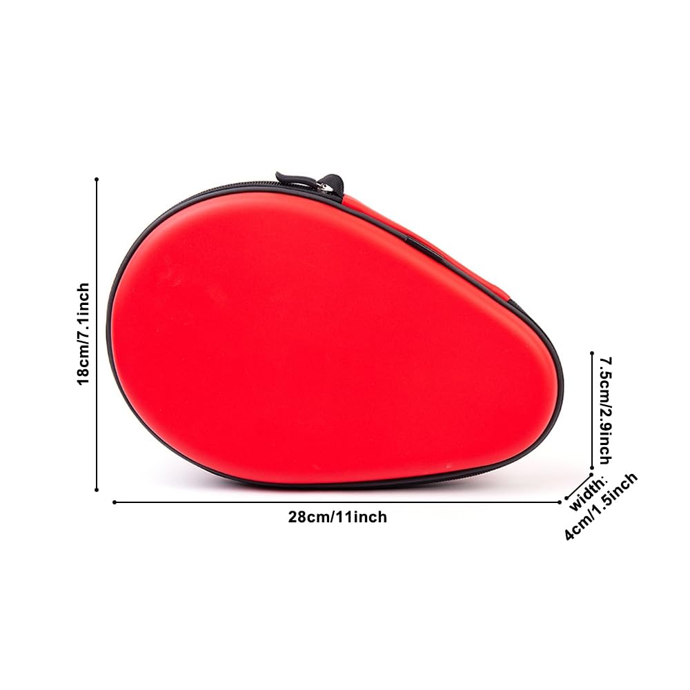 Accessori Ping Pong Custodia Protettiva Per Racchette Da Ping Pong - Compatta E Con Cinghia Da Polso Borsa Racchetta Tennis Tavolo Oxford Cinghia Polso