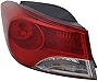 TYC Left Tail Light Assembly Compatible with 2011-2013 Hyundai Elantra