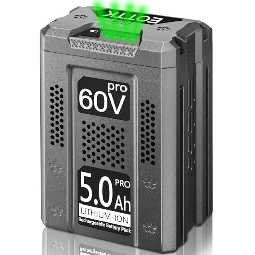 EOTTK Upgraded 5000mAh Replacement for Greenworks 60V Battery