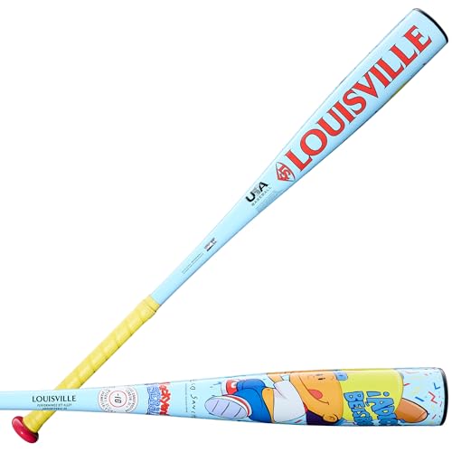 Louisville Slugger 2026 Backyard Baseball Limited Edition Pablo (-10) USA Baseball Bat- Yellow/Light Blue 30/20 oz