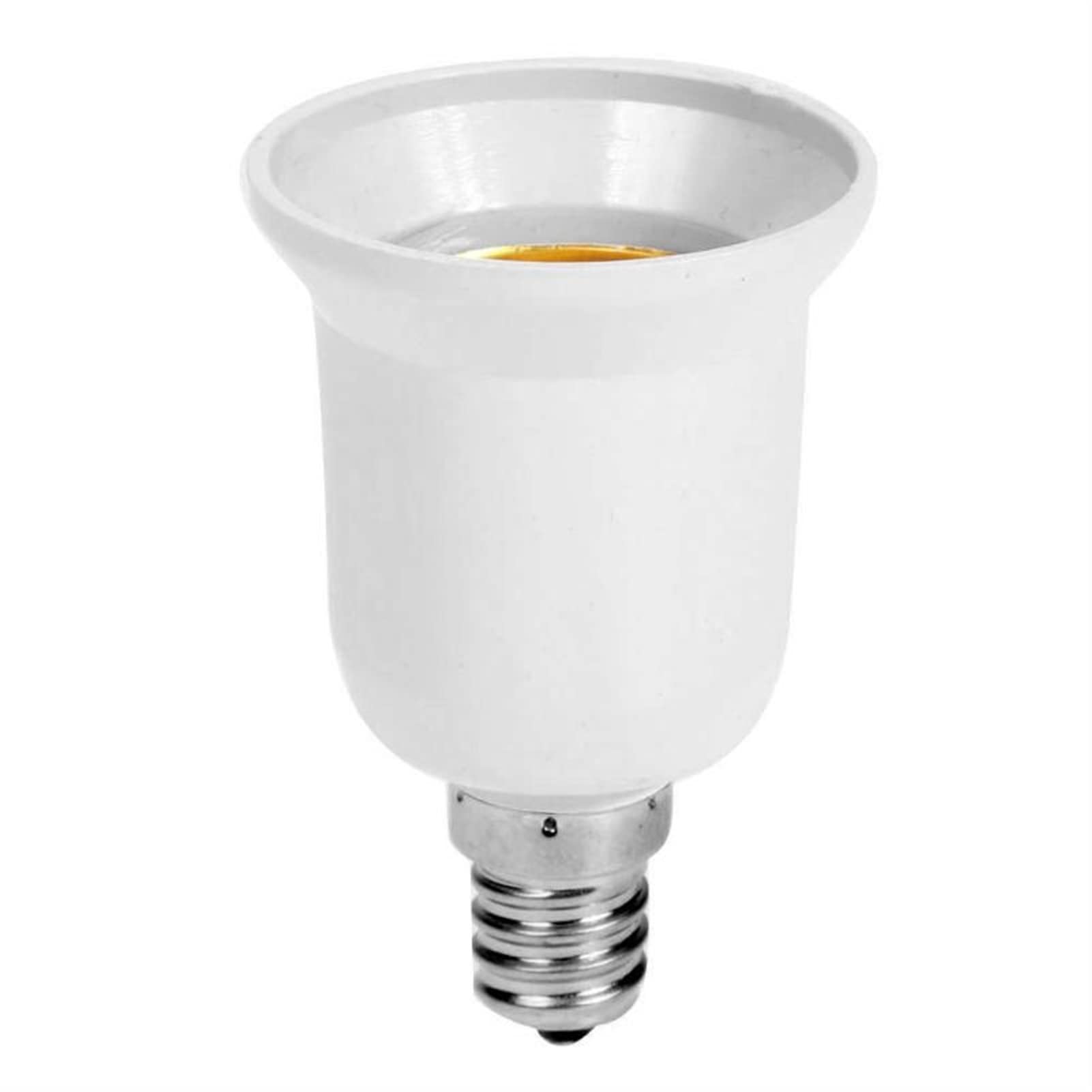 Convertisseur de lumière, Adaptateur douille E14 vers E27, 5 x 3, cm, ignifuge