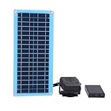 banapoy Calentador Solar para Gallinero, Calentador Portátil 30W con Energía Solar para Coche, Equipo Viento Ajustable, Gallinero para Secar Calefacción Casa Mascotas, Invernadero