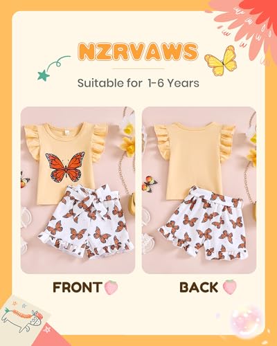 Image of NZRVAWS Girl Clothes Toddler Girls Summer Outfit Heart Tank Top+Pink Shorts 2 Piece Clothing for Girl 1 2 3 4 5 6 7 T