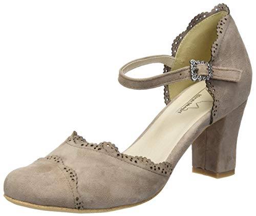 Hirschkogel 3007836, Damen Pumps, Grau (Stein 108), 38 EU (5 UK)