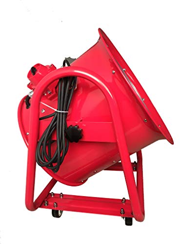 Iliving - Ilg8Ef20Ex Explosion Proof Utility High Velocity Blower, Fume Extractor, Portable Exhaust And Ventilator Fan, Air Ventilation With 5830 Cfm, 1720 Rpm (20 Inch) #TOP3