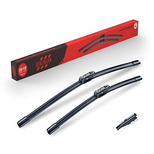 Image of 26 inch+19 inch Front Windshield Wipers Wiper Blades Replacement for Tesla Model 3 2022 2021 2020 2019 2018 2017 for Tesla Mode Y 2020 2021 2022 Wiper Blades for My Car - Set of 2