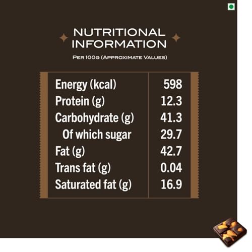 Image of Fabelle Loaded Secret, 33% Whole Visible Almonds in Luxury Dark Chocolate Bar, 115g (Pack of 2)