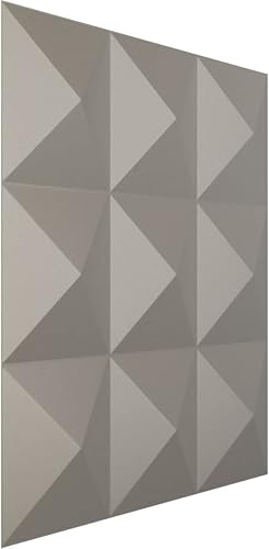 Miniatura 2 de Ekena Millwork 19 58 pulgadas de ancho x 19 58 pulgadas de alto Benson EnduraWall Panel decorativo de pared 3D, aluminio (cubre 2.67 pies cuadrados).