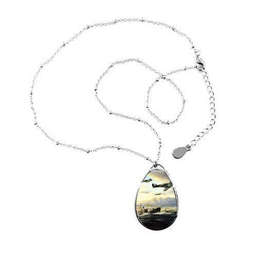 Collier de force aérienne peinture à l'huile pour afficher son identité militaire