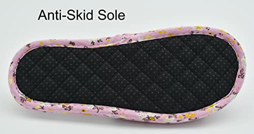 Image of Ultralight Soft Indoor Open Toe Cotton linen Slippers Absorb Sweat Cloth Bottom House Slippers