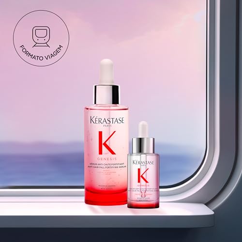 Image of Kerastase Genesis Anti-Hair Fall Serum 90ml | Hair Serum for Hair Fall Control | Strengthens Hair | Infused with Aminexil 1.5%, Ginger Root & Caffeine