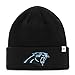 NFL Carolina Panthers '47 Raised Cuff Knit Hat, Black, One Size