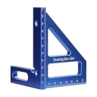 Amazon.co.jp: 直角定規 45度 90度 定規 垂直 多機能 アルミ合金 角度